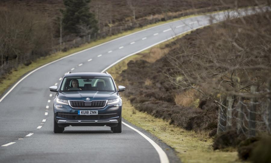  Skoda Kodiaq Scout 2017 года  (UK) (фото 26 из 36)